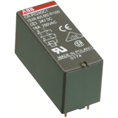 ABB - Pistokerele A1-A2=120Vac 1c/o 250V/16A - CR-P120AC1