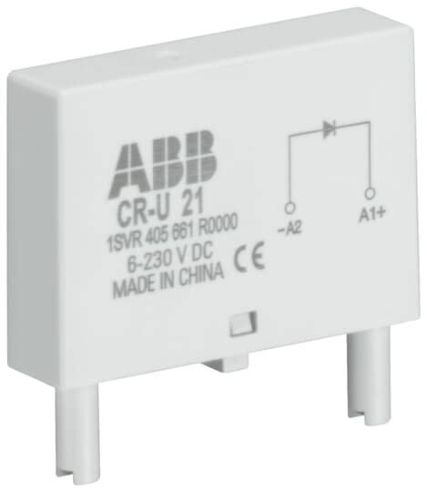 ABB - Ylijännitesuoja+Led vihreä 6-24Vac/dc - CR-U61CV