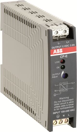 ABB - Teholähde - lähtö:24VDC/0,75A