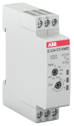 ABB SMART POWER - Aikarele vilkku - Vetohipaisu