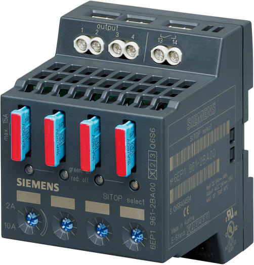 SIEMENS - Sitop Select, 24V/2-10A sulake - 6EP1961-2BA00