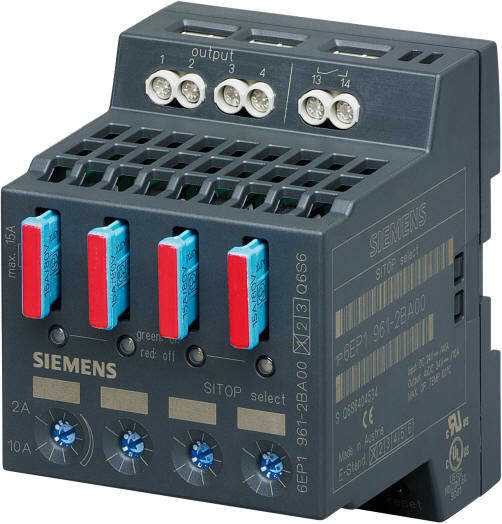 SIEMENS - Sitop Select, 24V/2-10A sulake - 6EP1961-2BA00