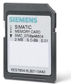 SIEMENS - S7-1200. MEMORY CARD 4MB - 6ES7954-8LC04-0AA0