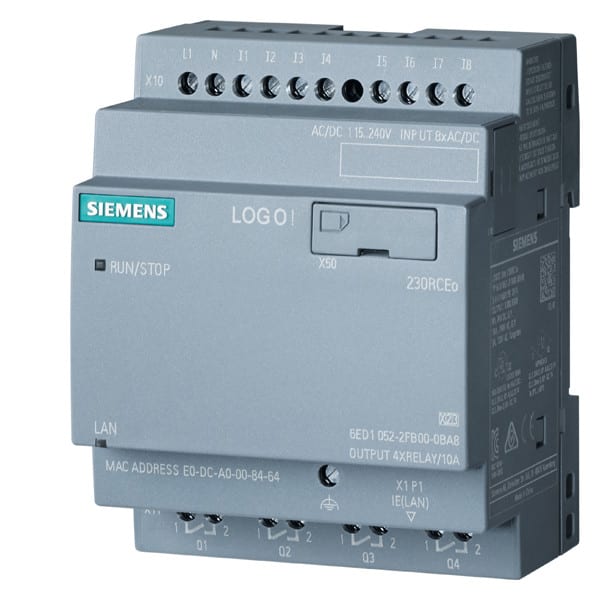 SIEMENS - LOGO! 230RCEO LOGO! 8 AWS - 6ED1052-2FB08-0BA1