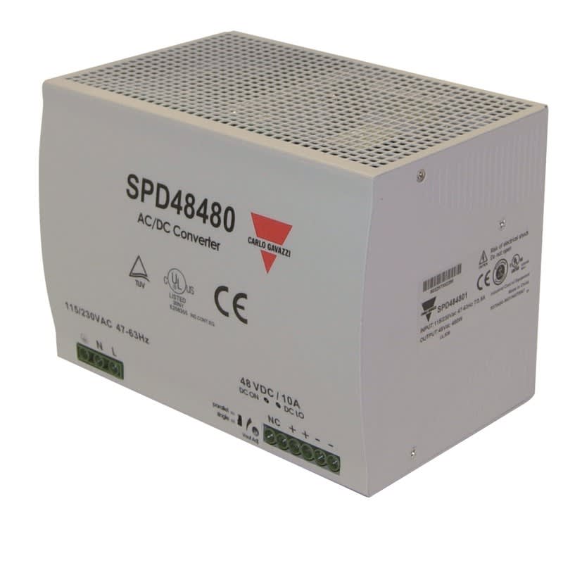 CARLO GAVAZZI - Teholähde - 24VDC 20A 480W, 90-265AC tulo