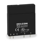 DELCON - Pistokantarele - Lähtörele 24VDC/250V 6 A NC