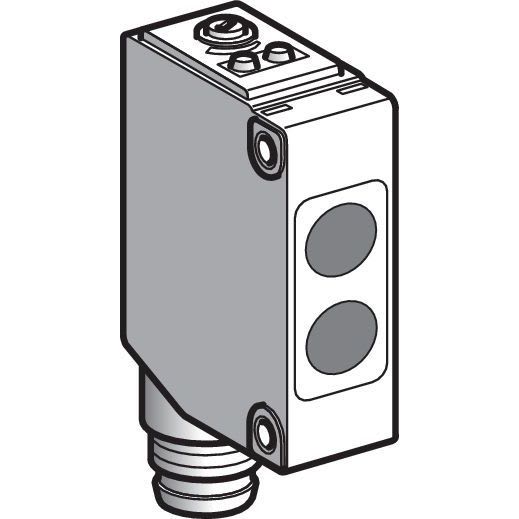 TELEMECANIQUE-SENSORS - Opt.tun,mat.heij,Sn=1m,NPNC,M8 - XUM5ANCNM8