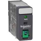 SCHNEIDER ELECTRIC - Pistokantarele - Rele 24VDC 1C/O 10A Lukit, LED