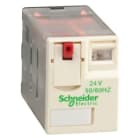 SCHNEIDER ELECTRIC - Pistokekantarele - RXM4AB1B7 24VAC 4C/O 6A
