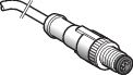 TELEMECANIQUE-SENSORS - Liitosjohto suora M12 0.5m - XZCP1541L05
