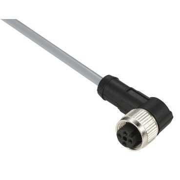 TELEMECANIQUE-SENSORS - Liitosjohto suora. pvc. M12 - XZCPV1241L2