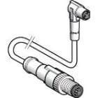 TELEMECANIQUE-SENSORS - Liitosjohto M12/O8 2M kulma - XZCR1502040G2