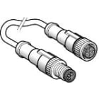 TELEMECANIQUE-SENSORS - Liitosjohto M12/M12 2M - XZCR1511040E2