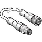 TELEMECANIQUE-SENSORS - Liitosjohto M12/M12 2M 5-nap. - XZCR1511064D2