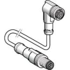 TELEMECANIQUE-SENSORS - Liitosjohto M12/M12 1M 4-nap. - XZCR1512041C1