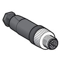 TELEMECANIQUE-SENSORS - Pistokeliitin suora 4-nap. - XZCC12MDM40B