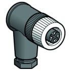 TELEMECANIQUE-SENSORS - Pistokeliitin kulma 4 pinniä - XZCC12FCM40B