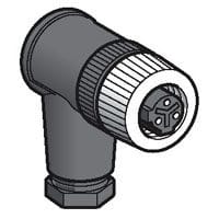 TELEMECANIQUE-SENSORS - Pistokeliitin kulma 3-nap - XZCC20FCM30B