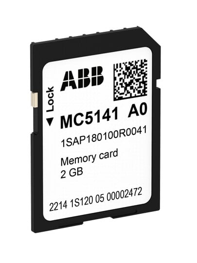 ABB MOOTTORIT - 2GB Hi-Req SD card - MC5141 Memory Card