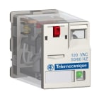 SCHNEIDER ELECTRIC - Pistokekantarele - RPM12F7 120VAC 1C/O 15A LED