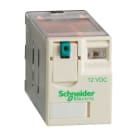 SCHNEIDER ELECTRIC - Pistokekantarele - RPM22JD 12VDC 2C/O 15A LED