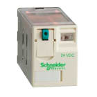 SCHNEIDER ELECTRIC - Pistokekantarele - RPM22BD 24VDC 2C/O 15A LED