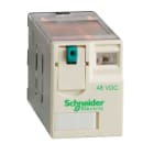 SCHNEIDER ELECTRIC - Pistokekantarele - RPM22ED 48VDC 2C/O 15A LED