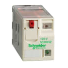 SCHNEIDER ELECTRIC - Pistokekantarele - RPM22F7 120VAC 2C/O 15A LED