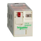 SCHNEIDER ELECTRIC - Pistokekantarele - RPM22P7 230VAC 2C/O 15A LED