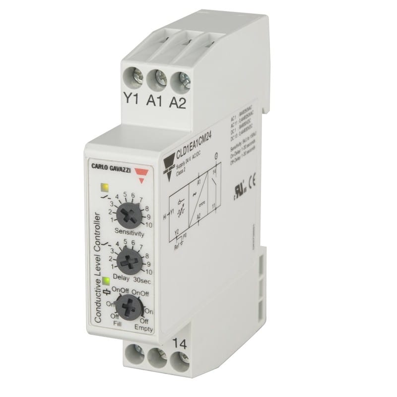 CARLO GAVAZZI - Valvontarele pinnankorkeus - CLD1EA1CM24