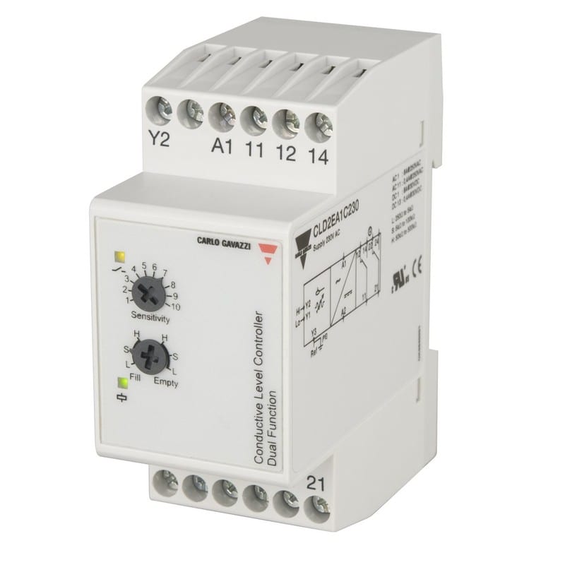 CARLO GAVAZZI - Valvontarele pinnankorkeus - CLD2EA1CM24