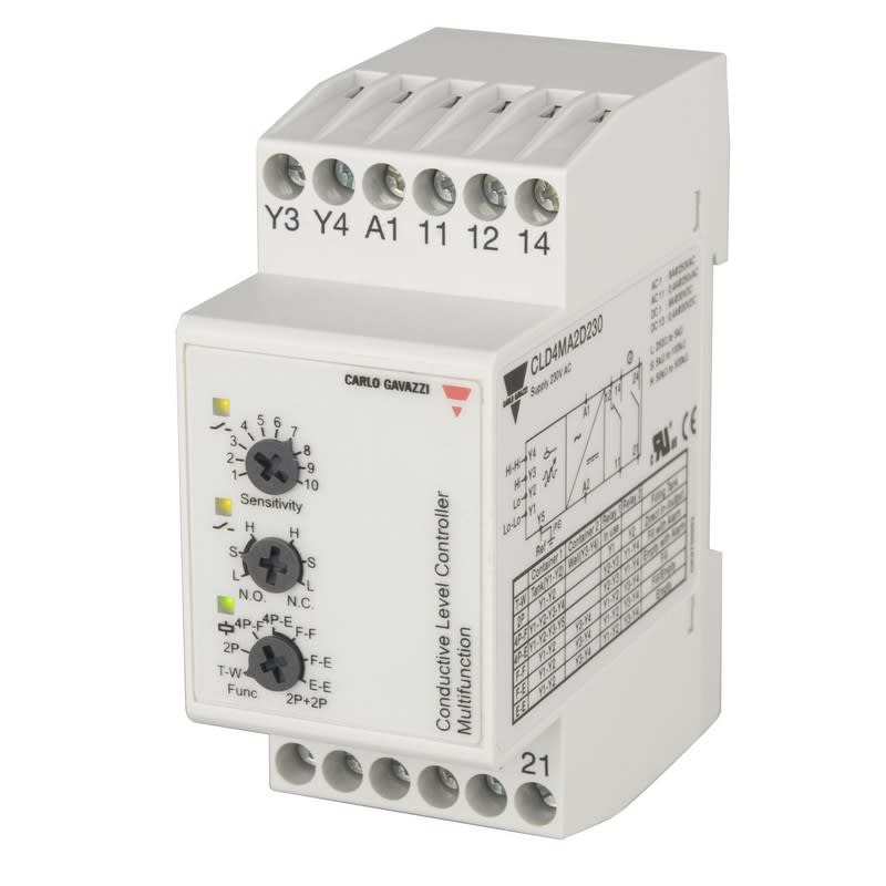 CARLO GAVAZZI - Valvontarele pinnankorkeus - CLD4MA2D230