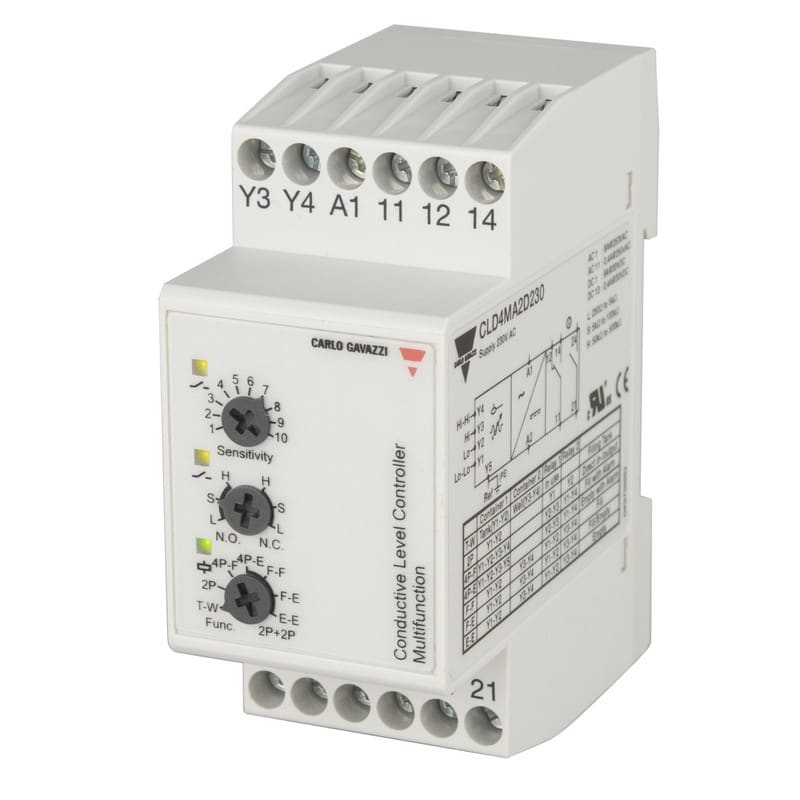 CARLO GAVAZZI - Valvontarele pinnankorkeus - CLD4MA2D230