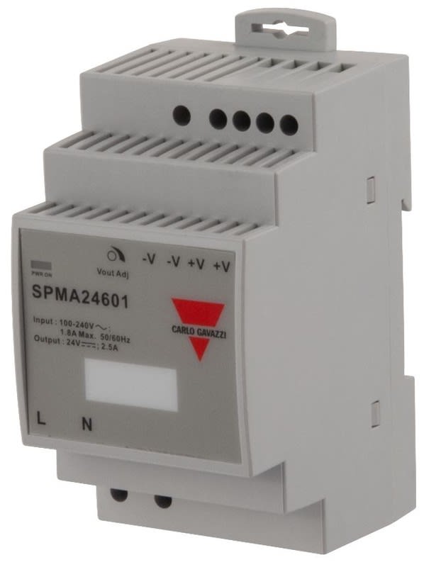 CARLO GAVAZZI - Teholähde - 24VDC dinkisko/aukko 2,5A 60W