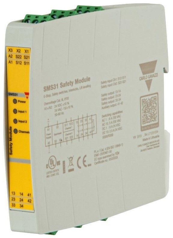 CARLO GAVAZZI - Turvarele - Turvarele 3xNO ja 1NC 24VAC/DC