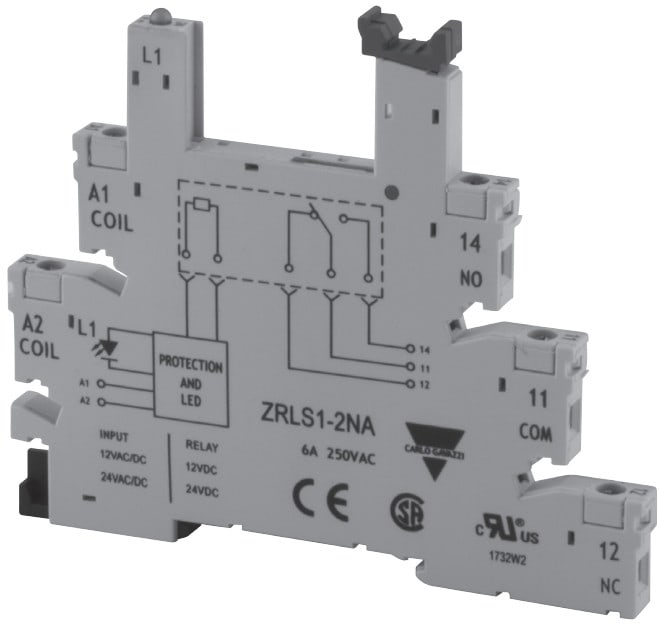 CARLO GAVAZZI - Pistokantarele - ZRLS12GA