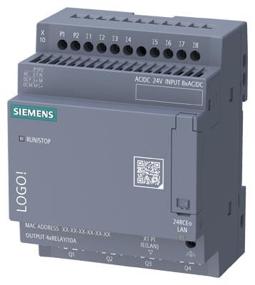 SIEMENS - Ohjelmoitava rele - 24RCEO LOGO! 9 , V9