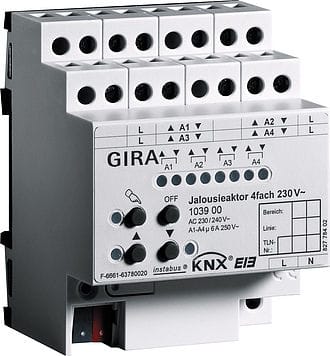 GIRA - GIRA KNX Markiisikytkin - 4 ulos 230V/12-48V DC