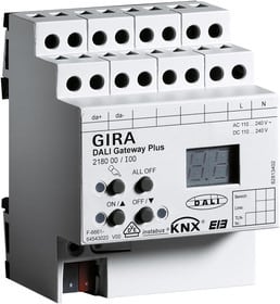 GIRA - GIRA KNX - KNX DALI Gateway käsikäytöllä