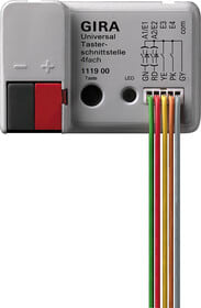 GIRA - GIRA KNX - Yleispainokytkin liit. 4 ulost