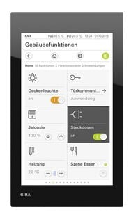 GIRA - GIRA KNX Pro-face client - 15 kosketusnäyttö ALU/MUS