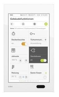 GIRA - GIRA KNX Pro-face client - 15 kosketusnäyttö ALU/VAL