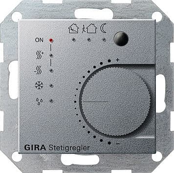 GIRA - GIRA KNX Säädin - 4os.Katk.+Bus yhdist.Sys55 ALU