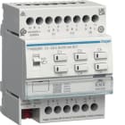 HAGER - Lähtöyksikkö lämmitin KNX - TYMS646R 6K säät. 24/230V Sec.