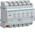 HAGER - Lähtöyksikkö KNX - TYAS610D 10x16A RLCV Sec. DIN