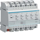 HAGER - Lähtöyksikkö KNX - TYAS610D 10x16A RLCV Sec. DIN