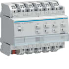 HAGER - Lähtöyksikkö KNX - TYA628C 8x6A 230VAC VS Sec DIN