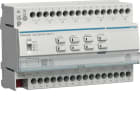 HAGER - Lähtöyksikkö KNX - TYMS616D 16/8x16A RLCV Sec DIN