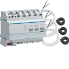 HAGER - Tuloyksikkö KNX - TE332 3-kan 2T 0-90A T DIN