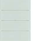 HAGER - Painike KNX B.IQ - 4-os lisät. lasi val